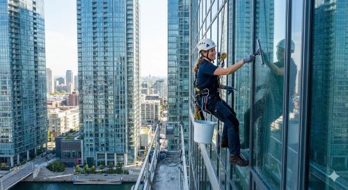 Dış Cephe Cam Temizliği